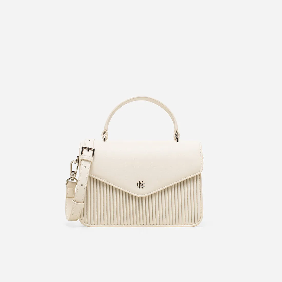 Alba Pleated Handbag