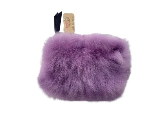 Alpaca Fur Clutch Purse