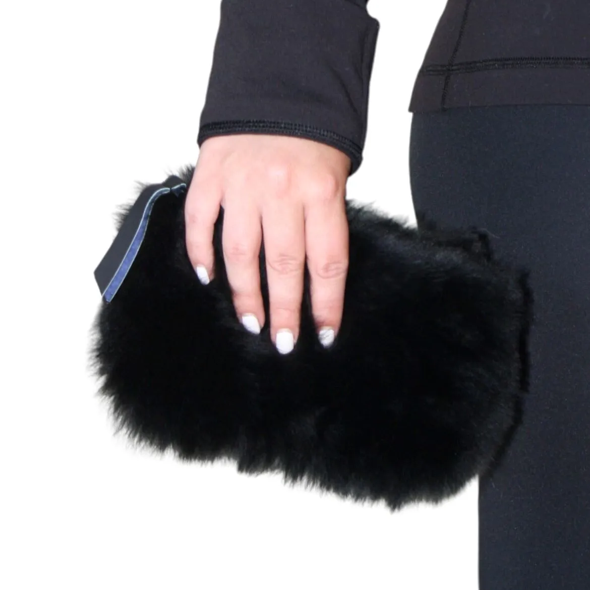 Alpaca Fur Clutch Purse