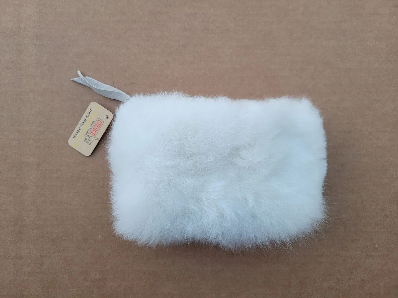 Alpaca Fur Clutch Purse