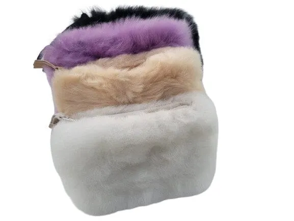 Alpaca Fur Clutch Purse