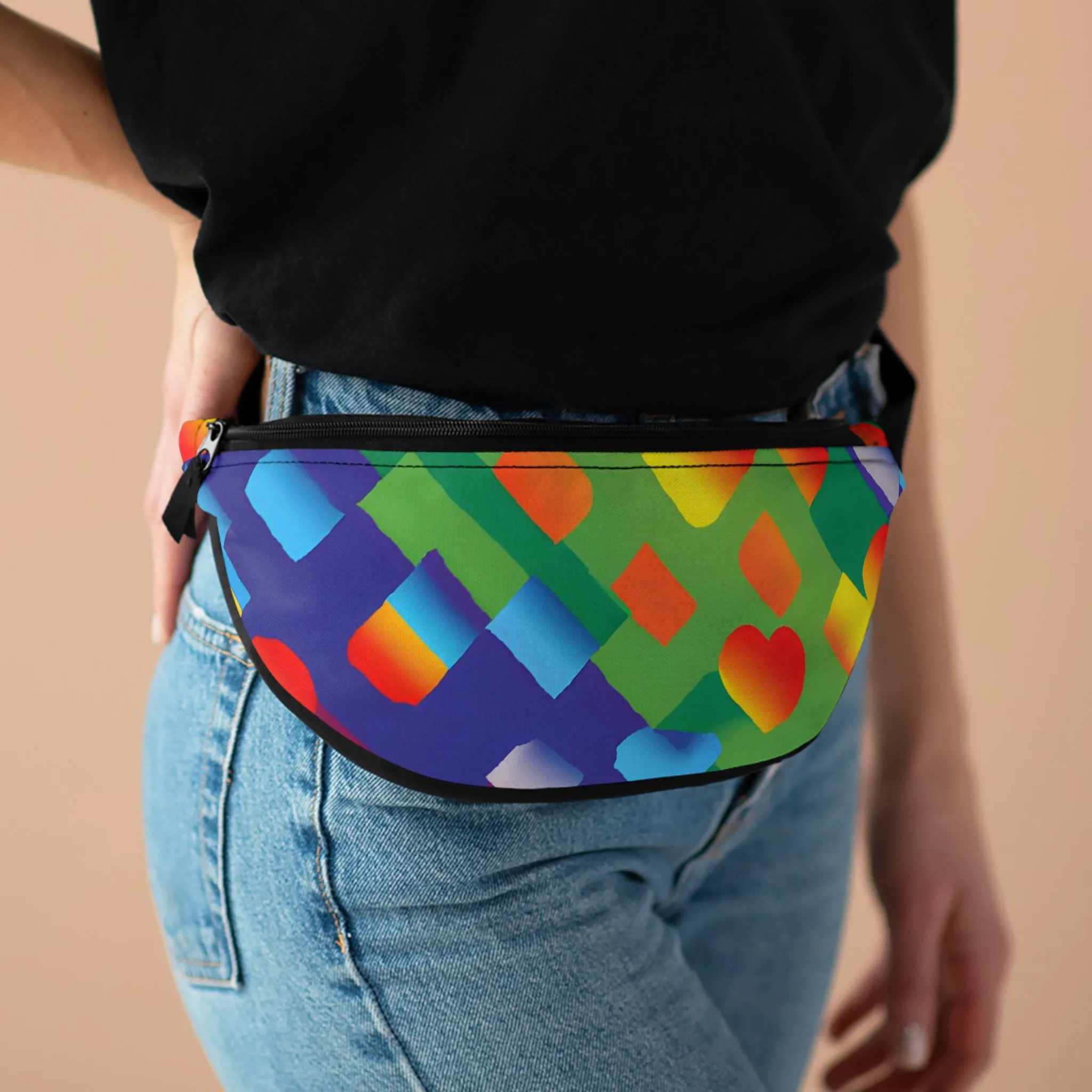 AncelleFierce - Gay Pride Fanny Pack Belt Bag