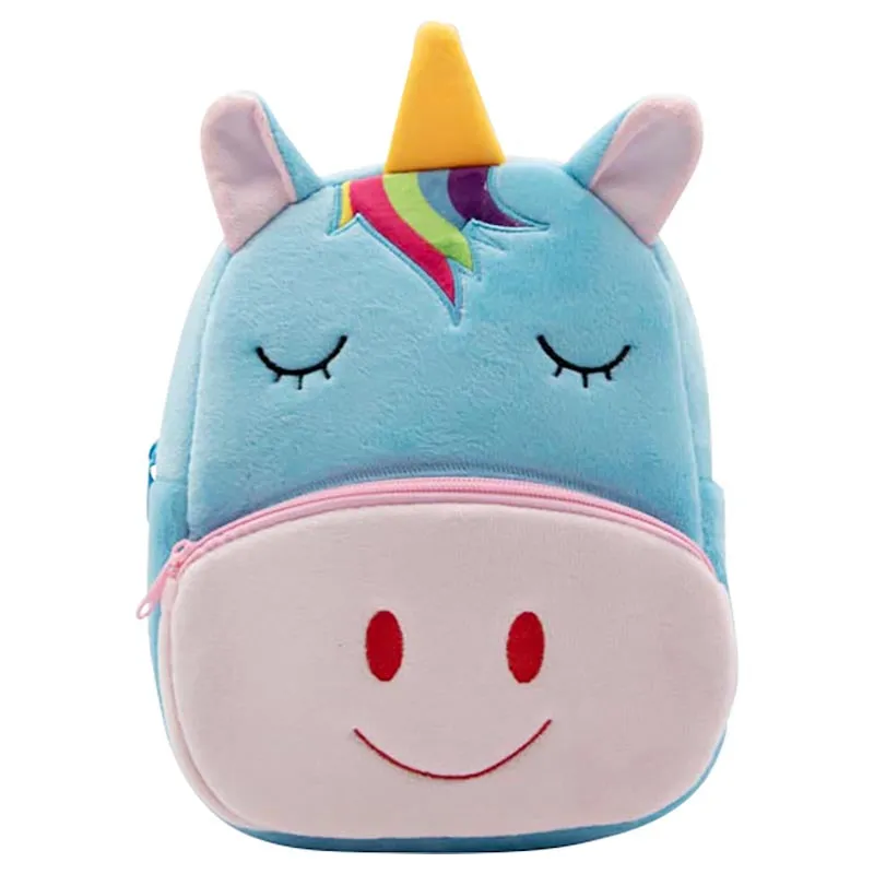 Animal Plushie Backpack Series- Unicorn (M-L)