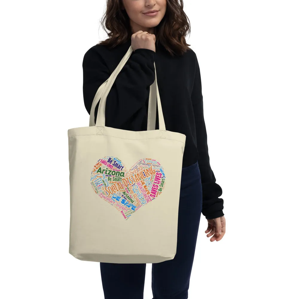 Arizona - Social Distancing Tote Bag - Eco Friendly