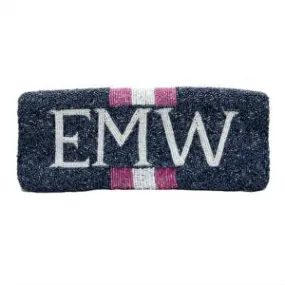 BEADED NAME CLUTCH