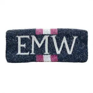 BEADED NAME CLUTCH