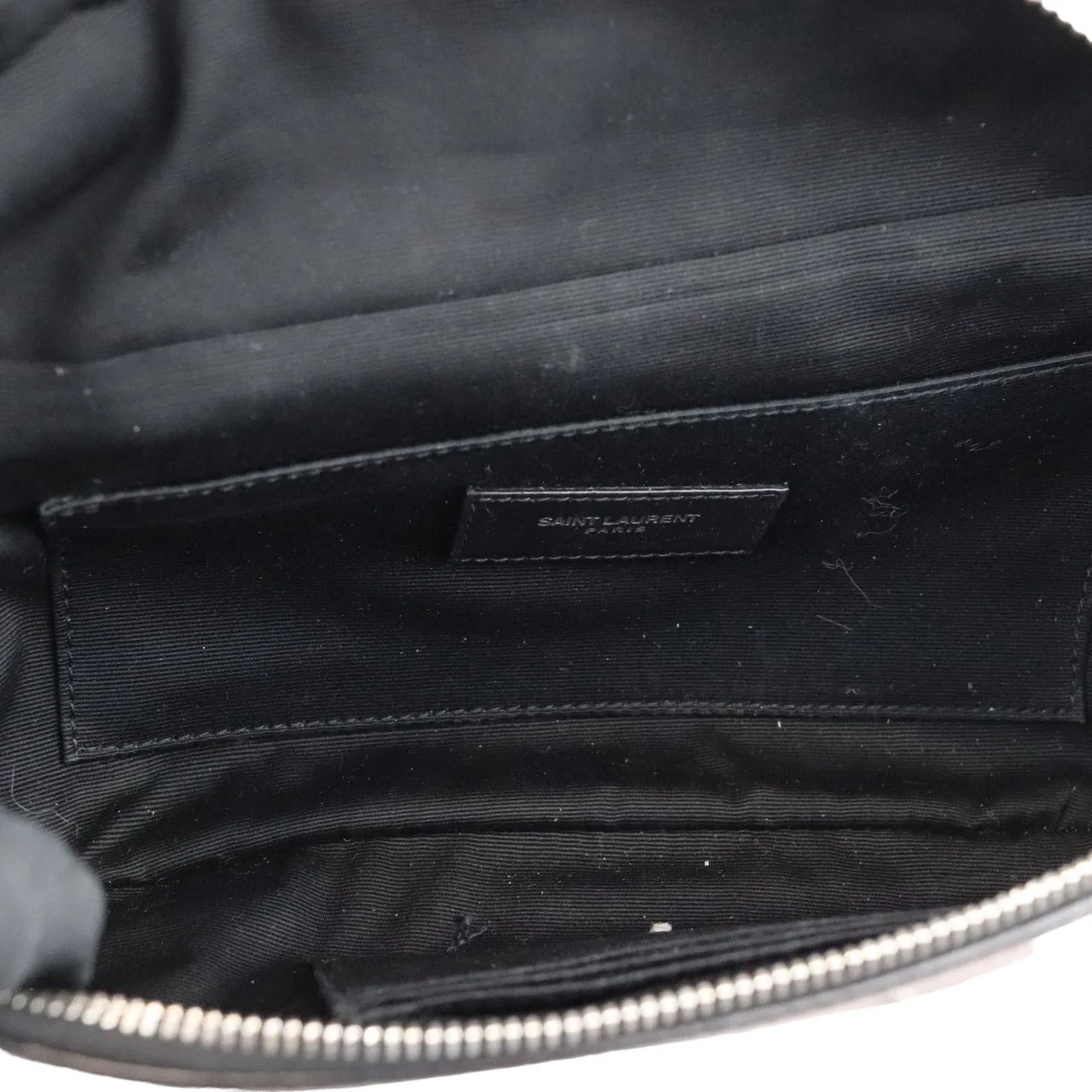 Belt Bag Calfskin Monogram Black SHW