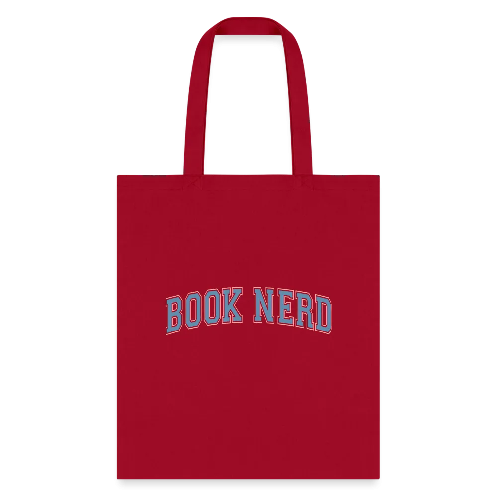 Book Nerd: Literary Themed Tote Bag for Avid Readers