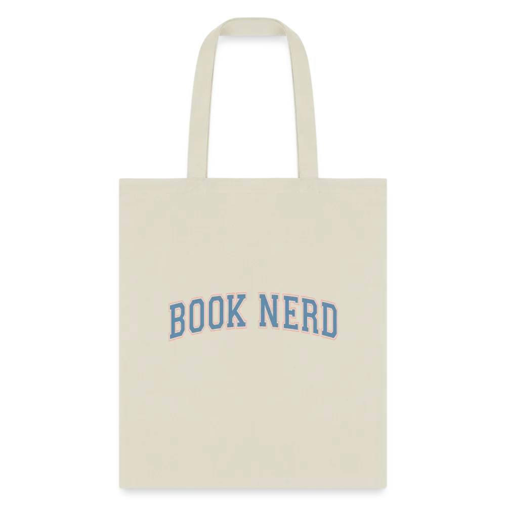 Book Nerd: Literary Themed Tote Bag for Avid Readers