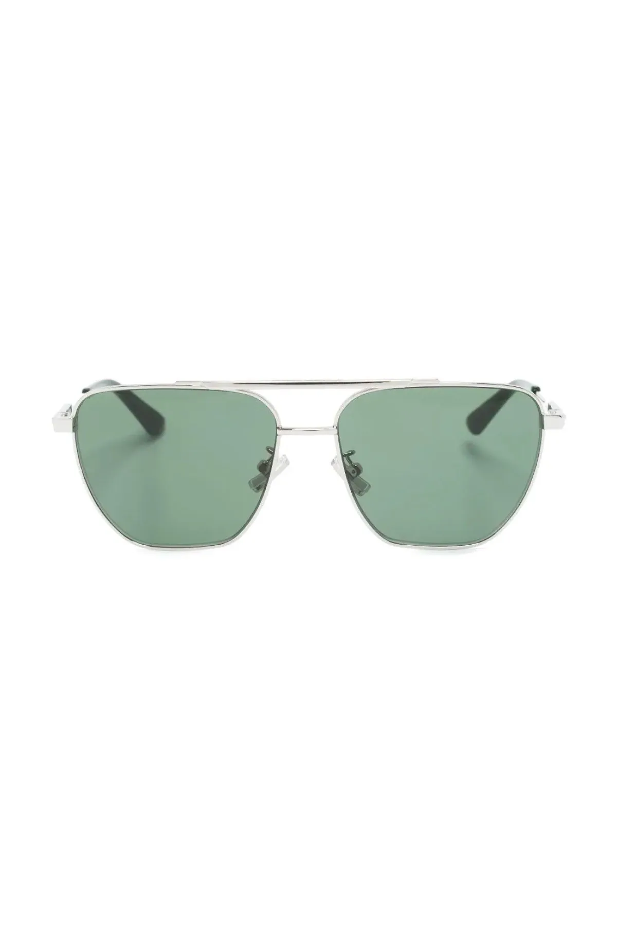 Bottega Veneta Aviator Sunglasses - Silver