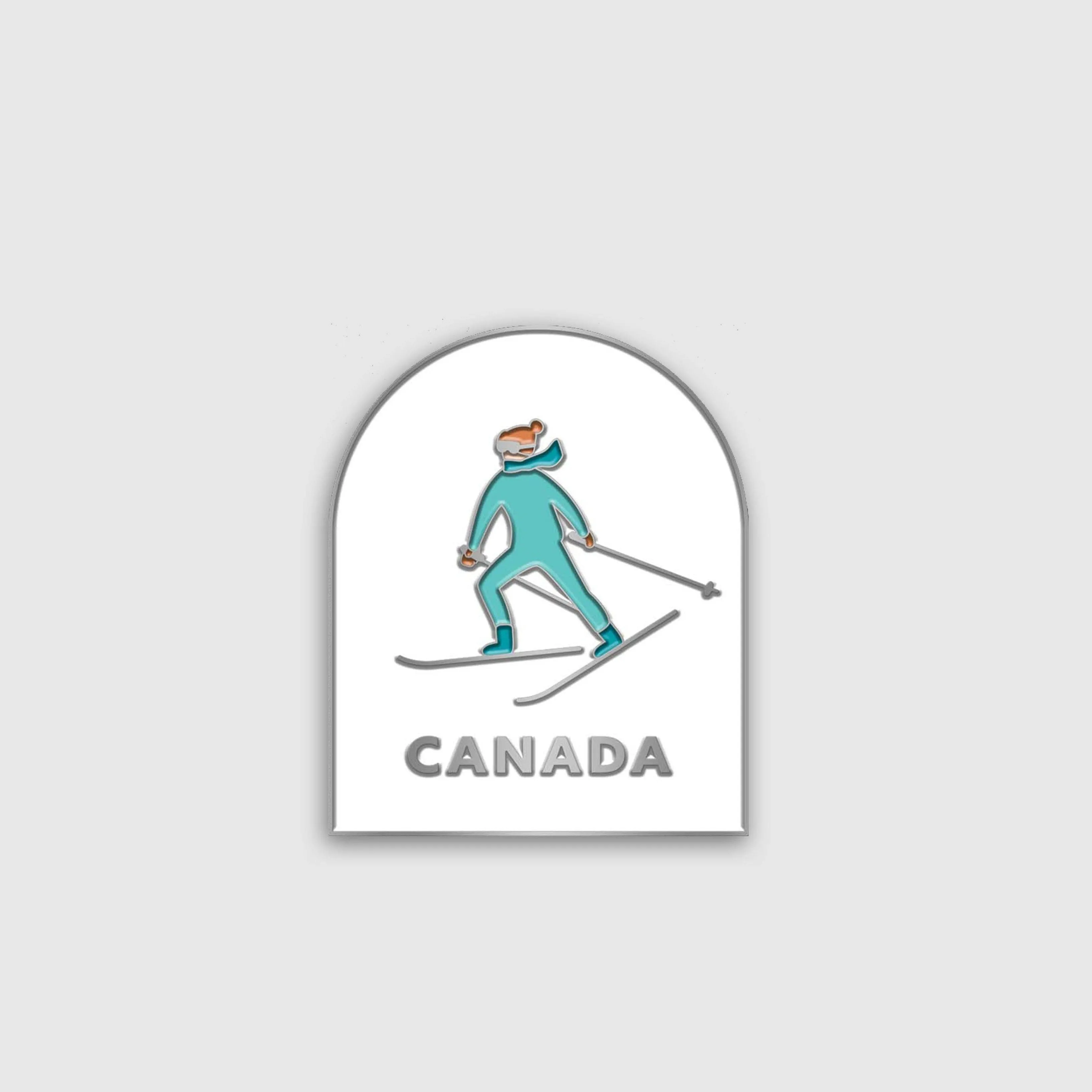 Canada Skier Pin