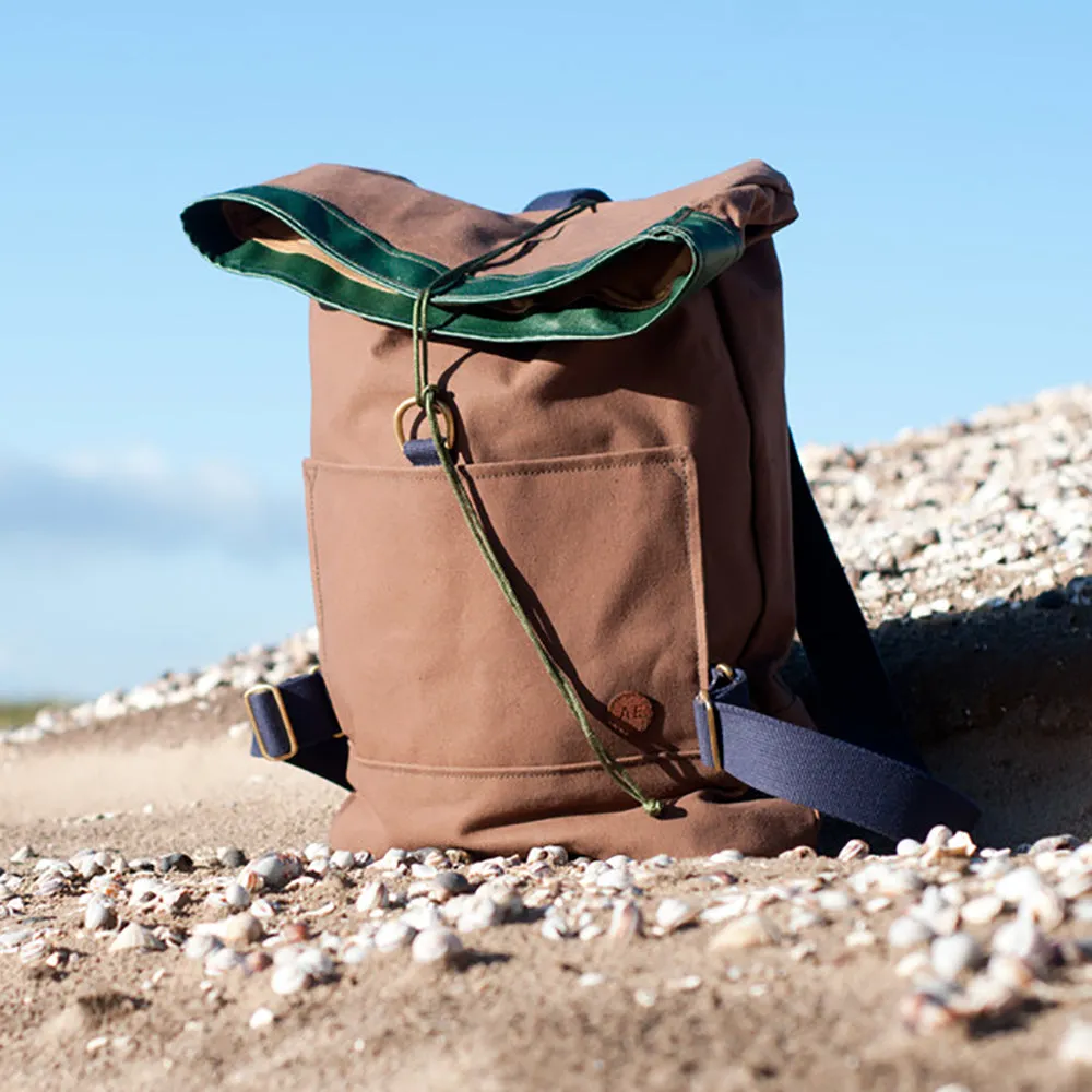 Canvas Rolltop Backpack