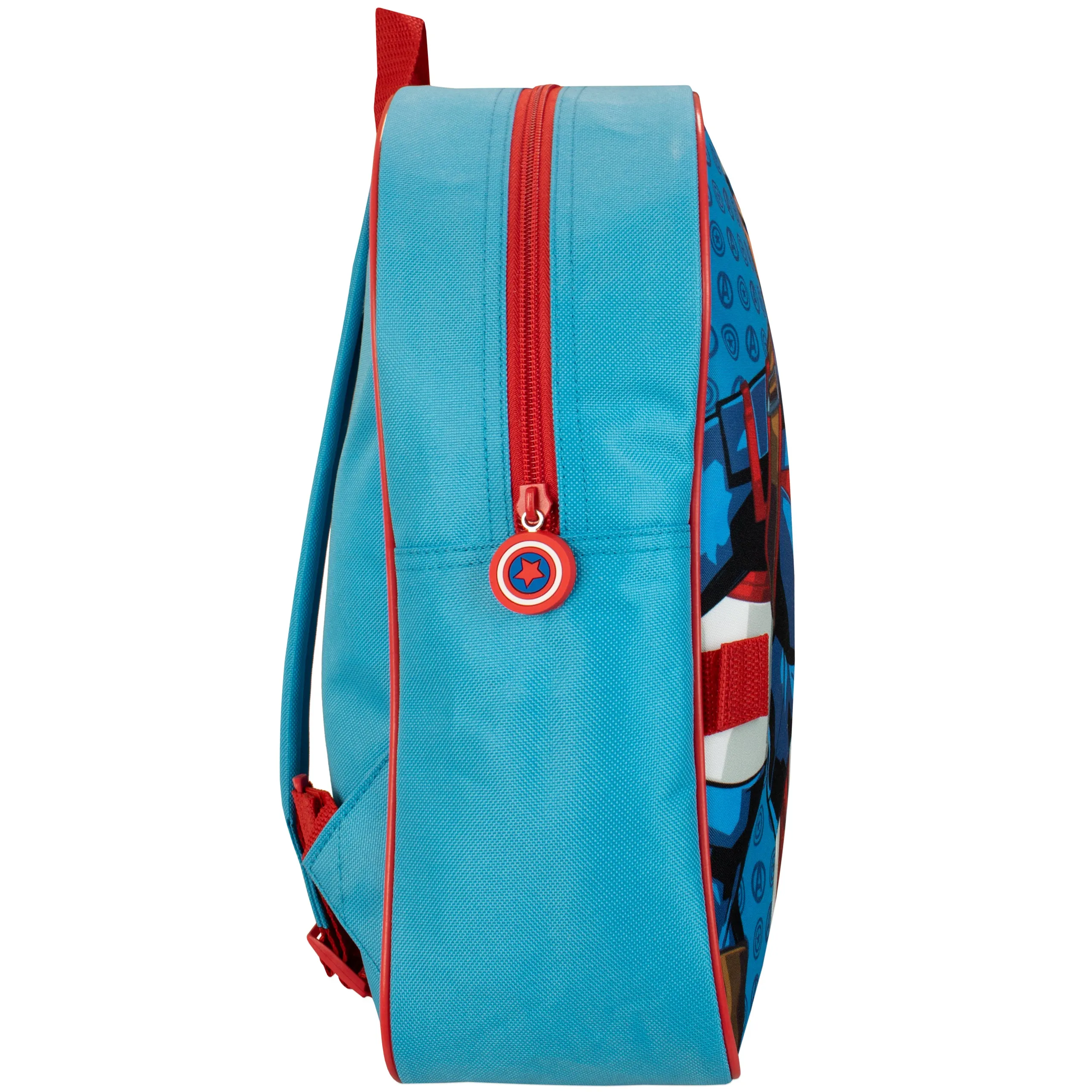 Captain America Backpack and Lunch Bag Set