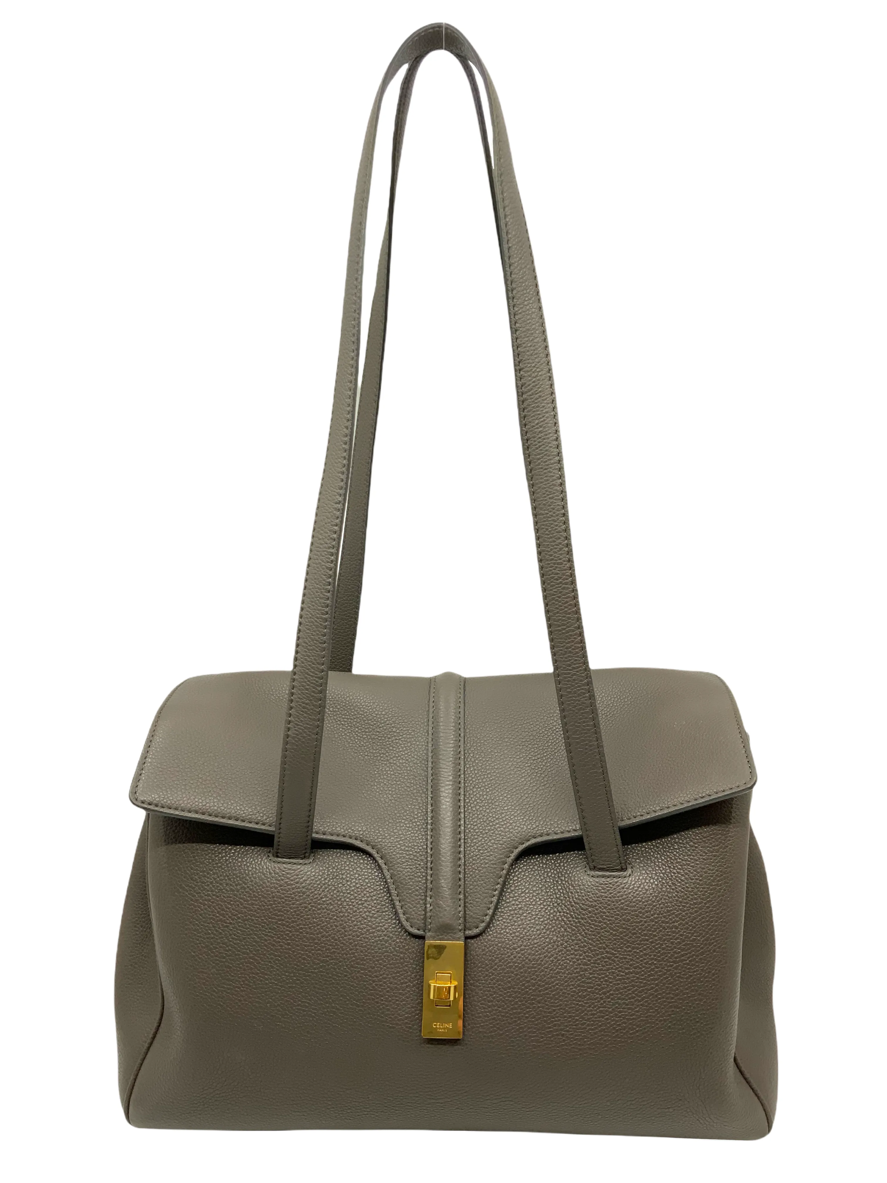 CELINE Grained Calfskin Medium Soft 16 Bag