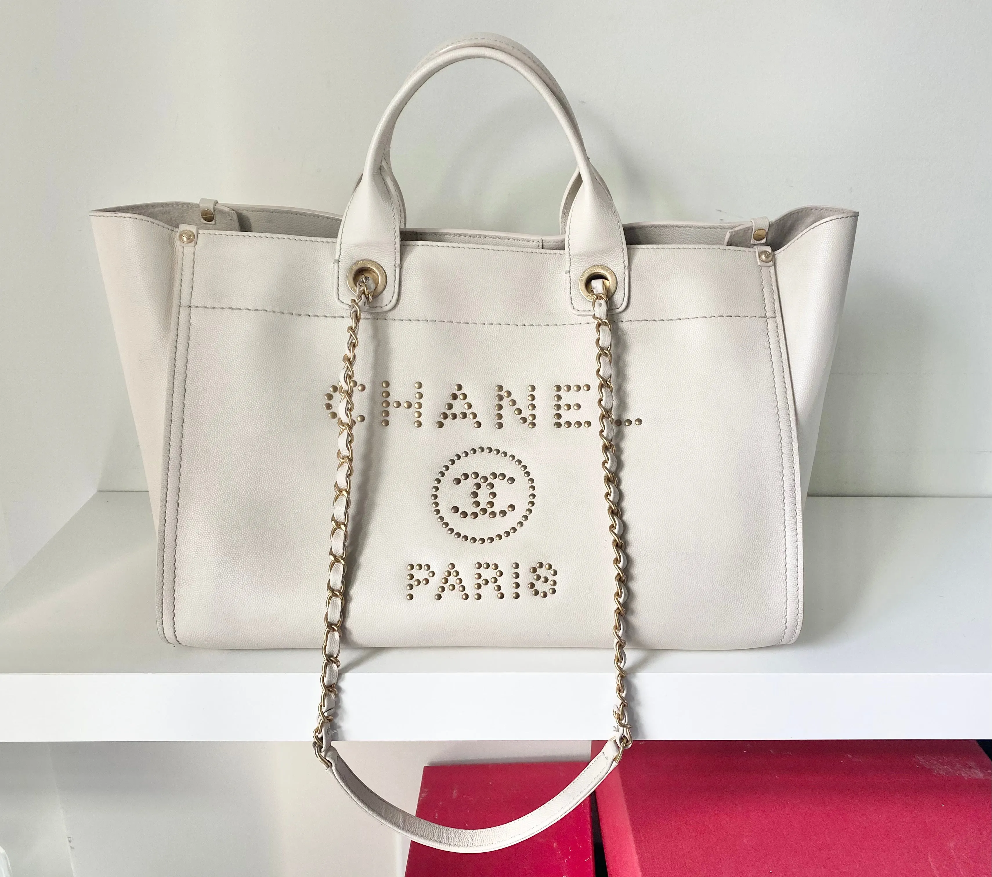 Chanel Deauville tote bag