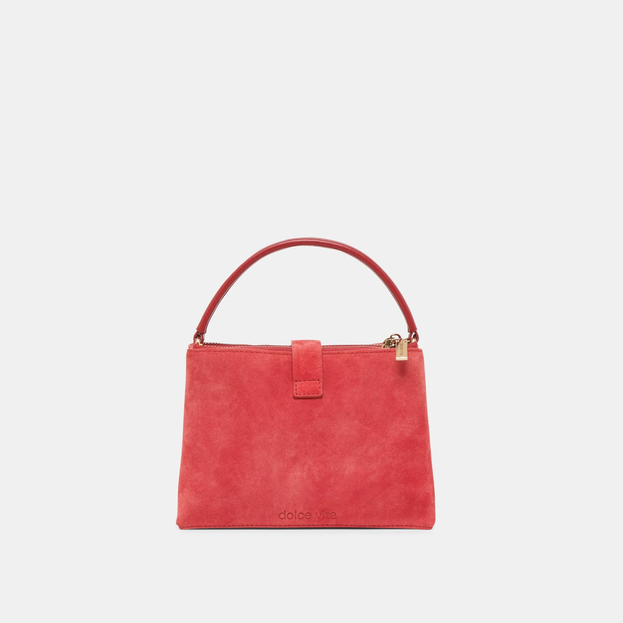 CHARLY CROSSBODY RED SUEDE