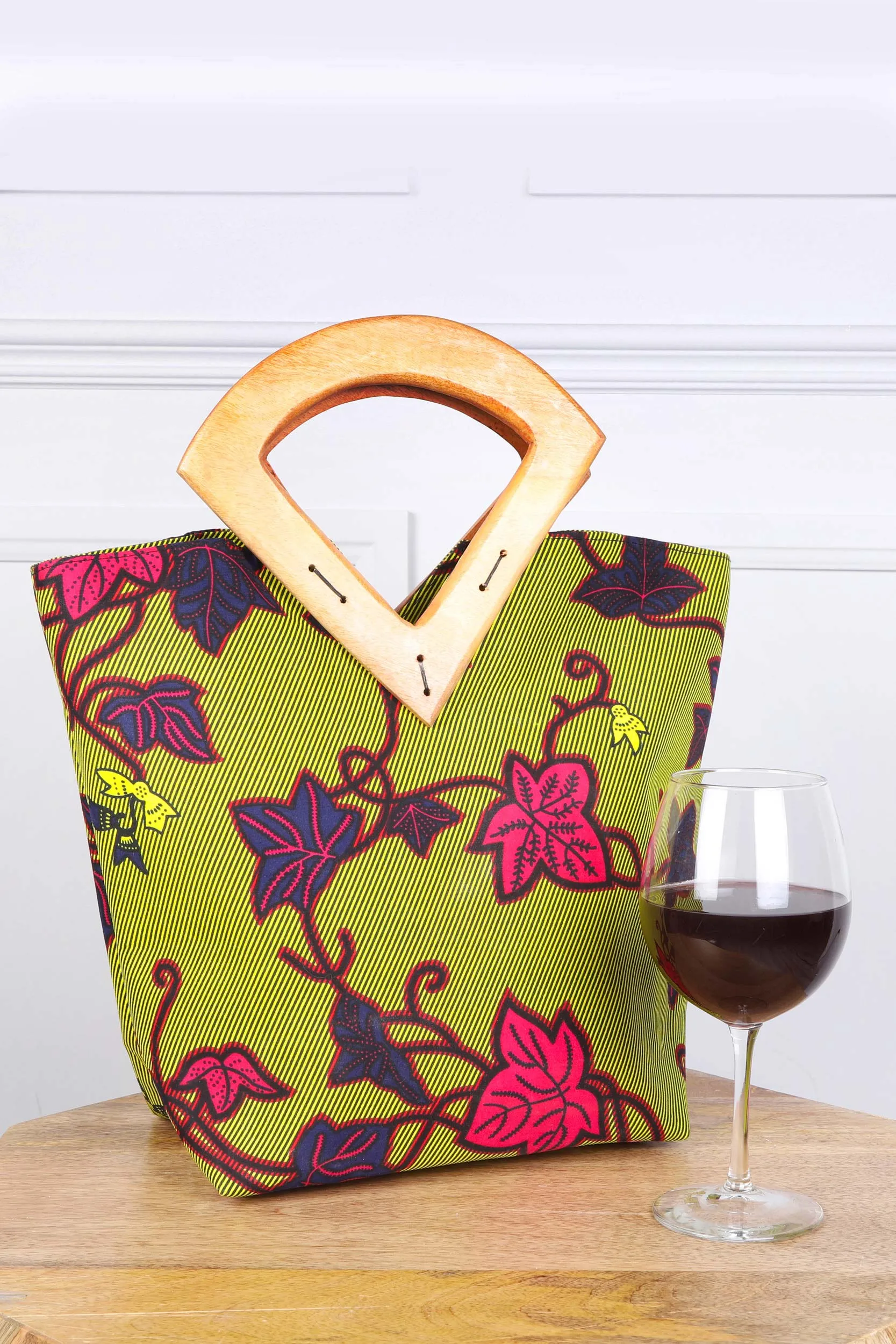 CHIMENE African Print Tote Bag