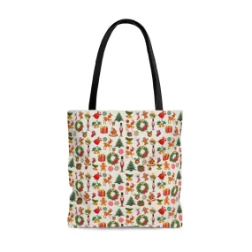 Christmas Joy... "Organic" Tote Bag (Dual-Sided Design)