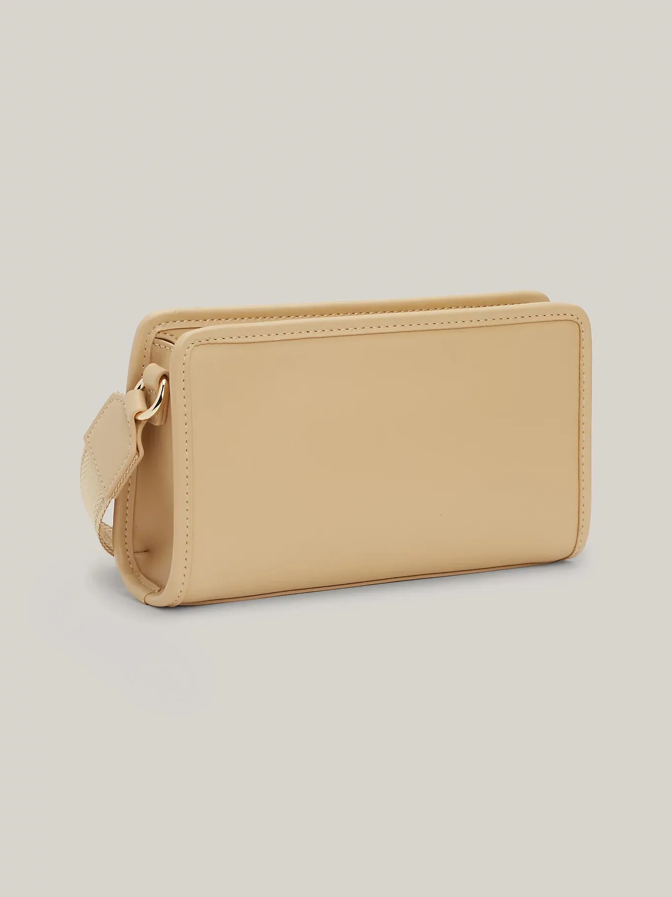 CK MONOTYPE TONAL LOGO SMALL CROSSOVER BAG-Harvest Wheat