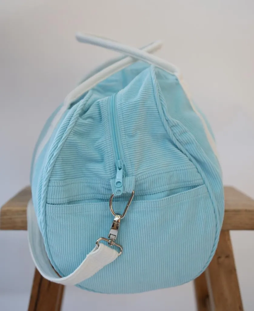 Cord Roll Bag | Turquoise