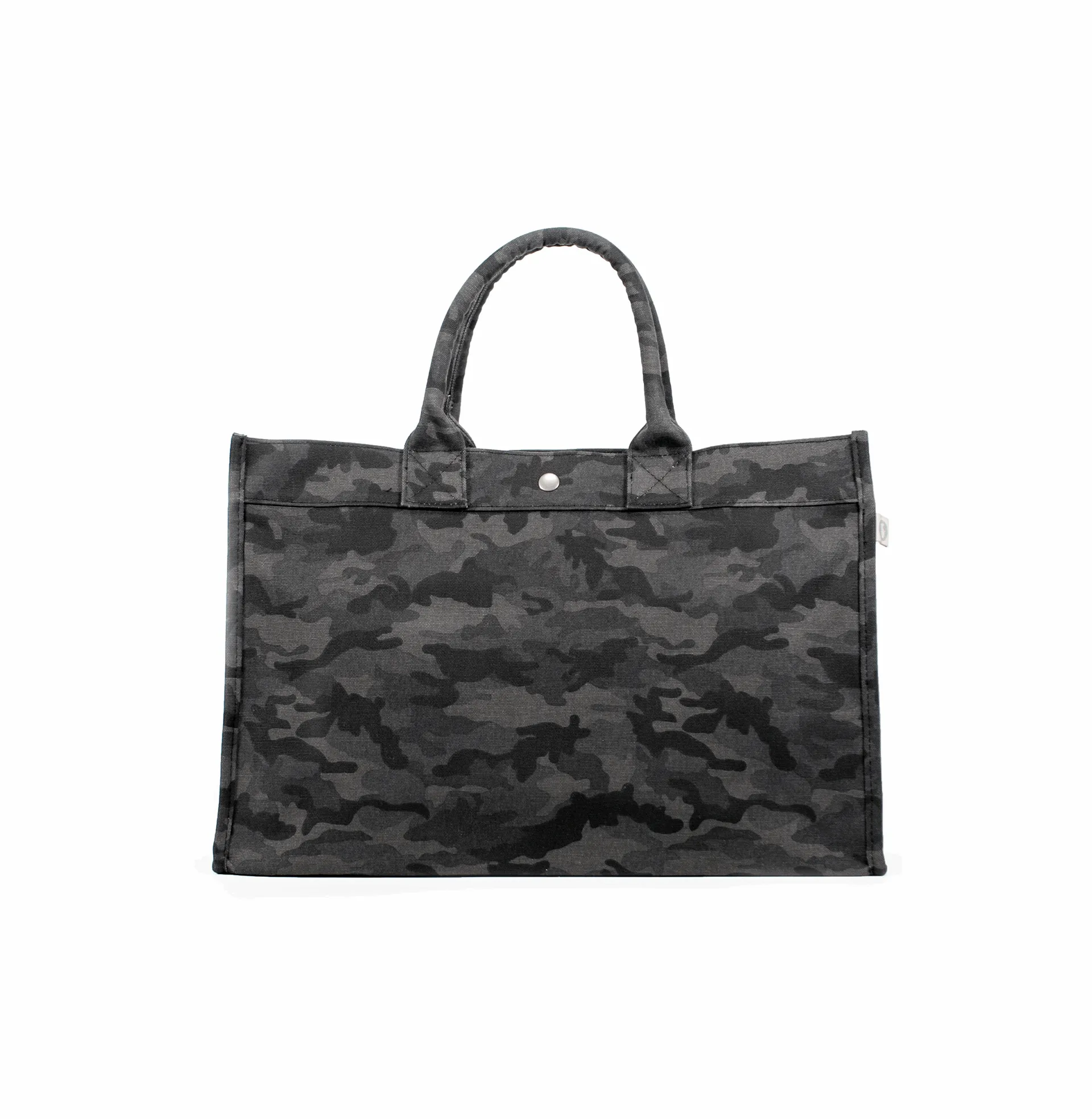 East West Bag: Black Camouflage