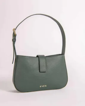 EVÉN Valenta baguette bag - dark green