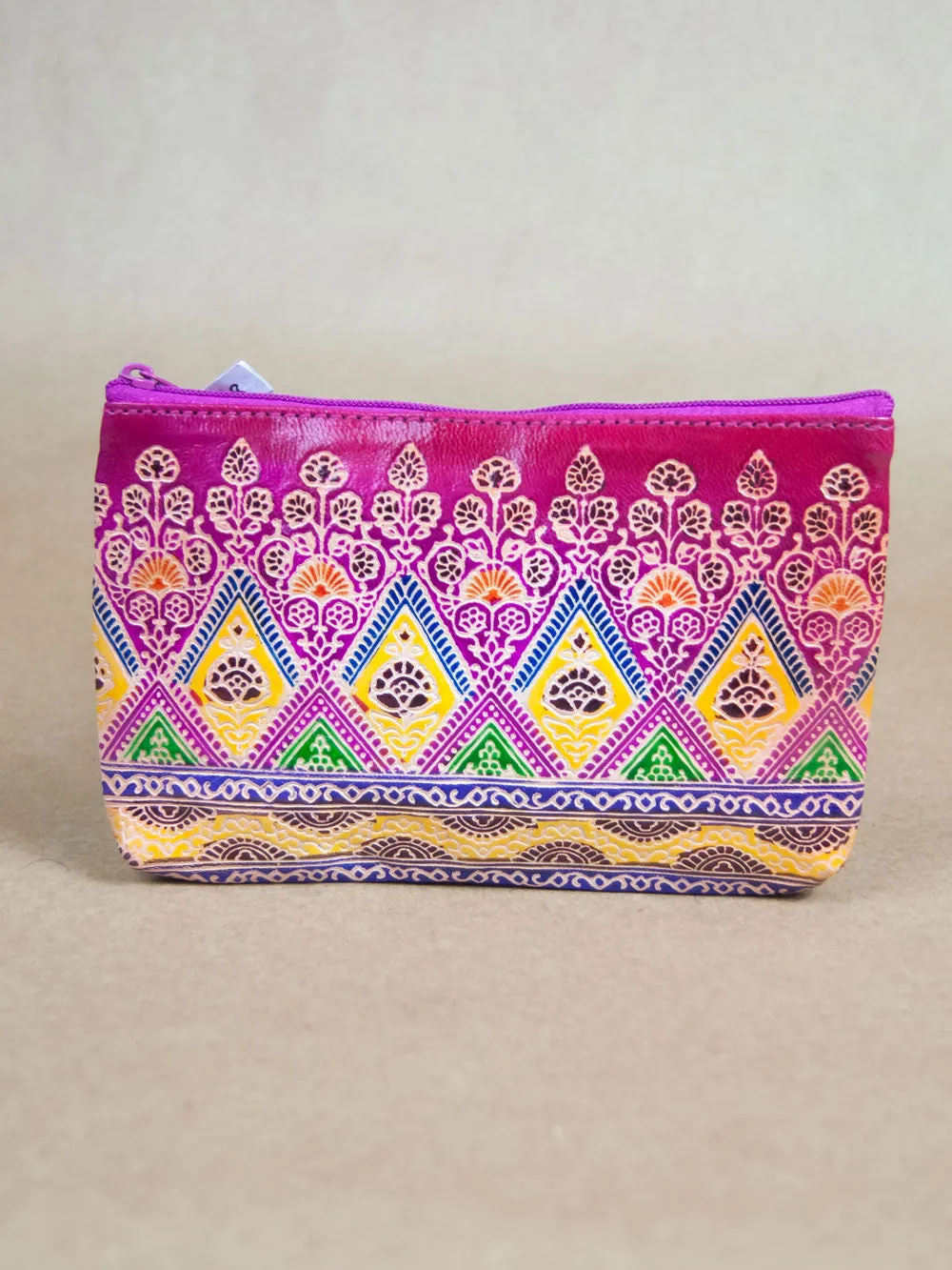 Firework Leather Pouch