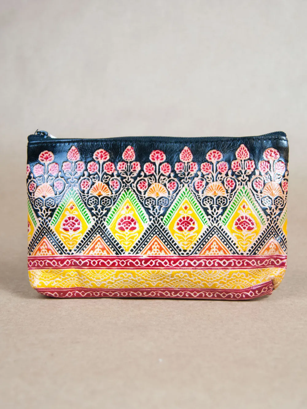 Firework Leather Pouch