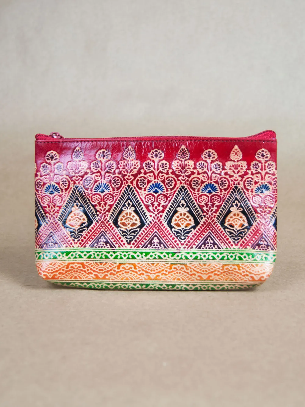 Firework Leather Pouch