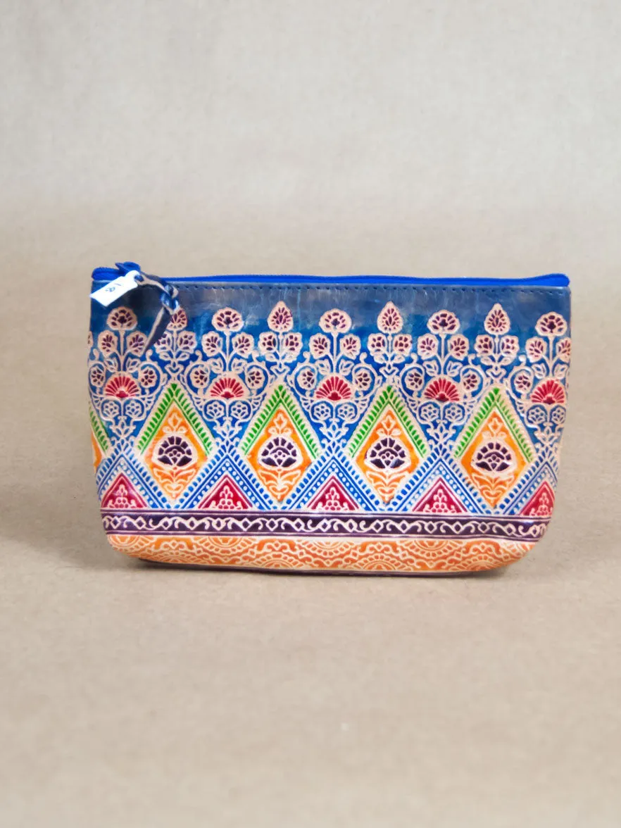 Firework Leather Pouch