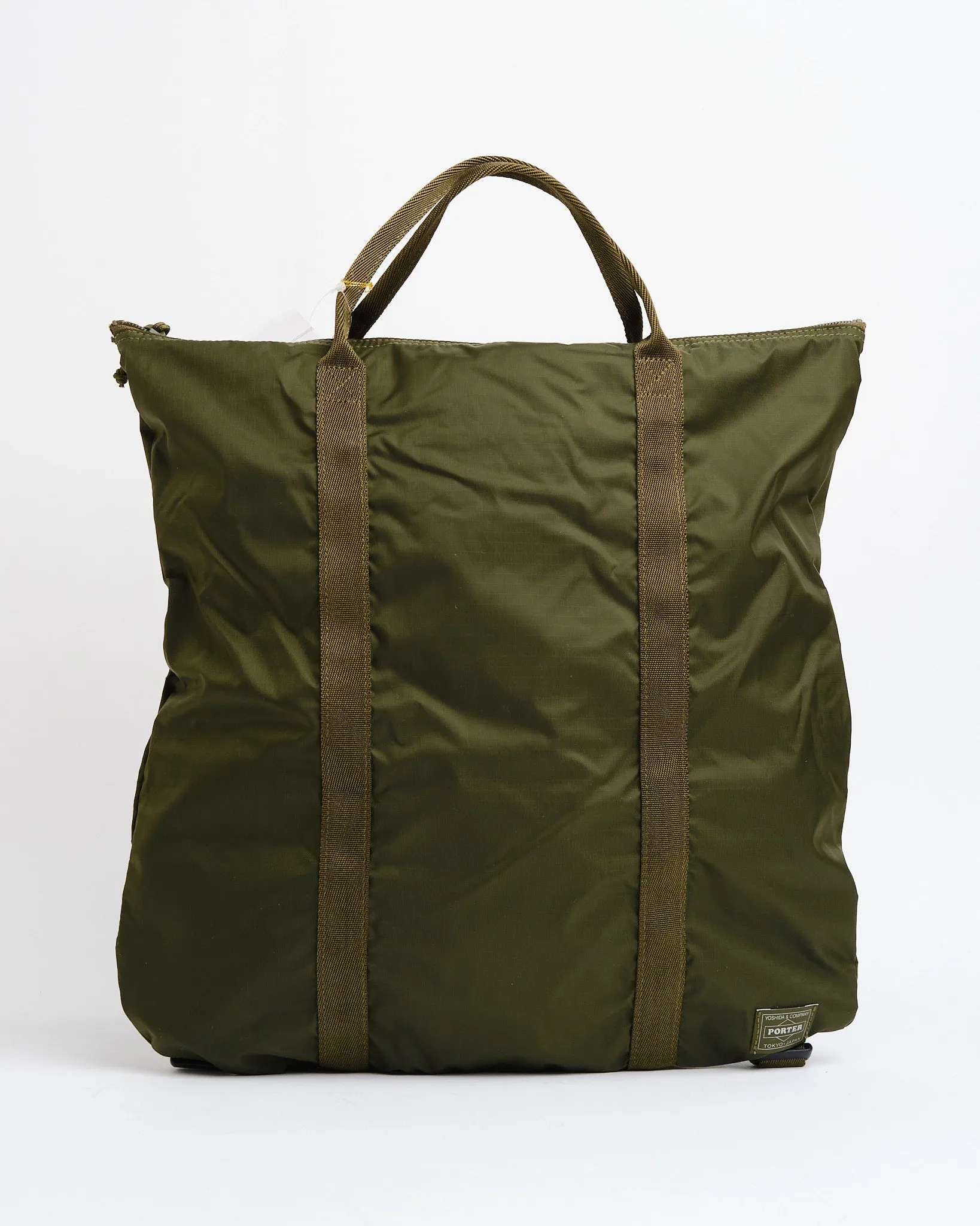 FLEX 2 WAY TOTE BAG OLIVE