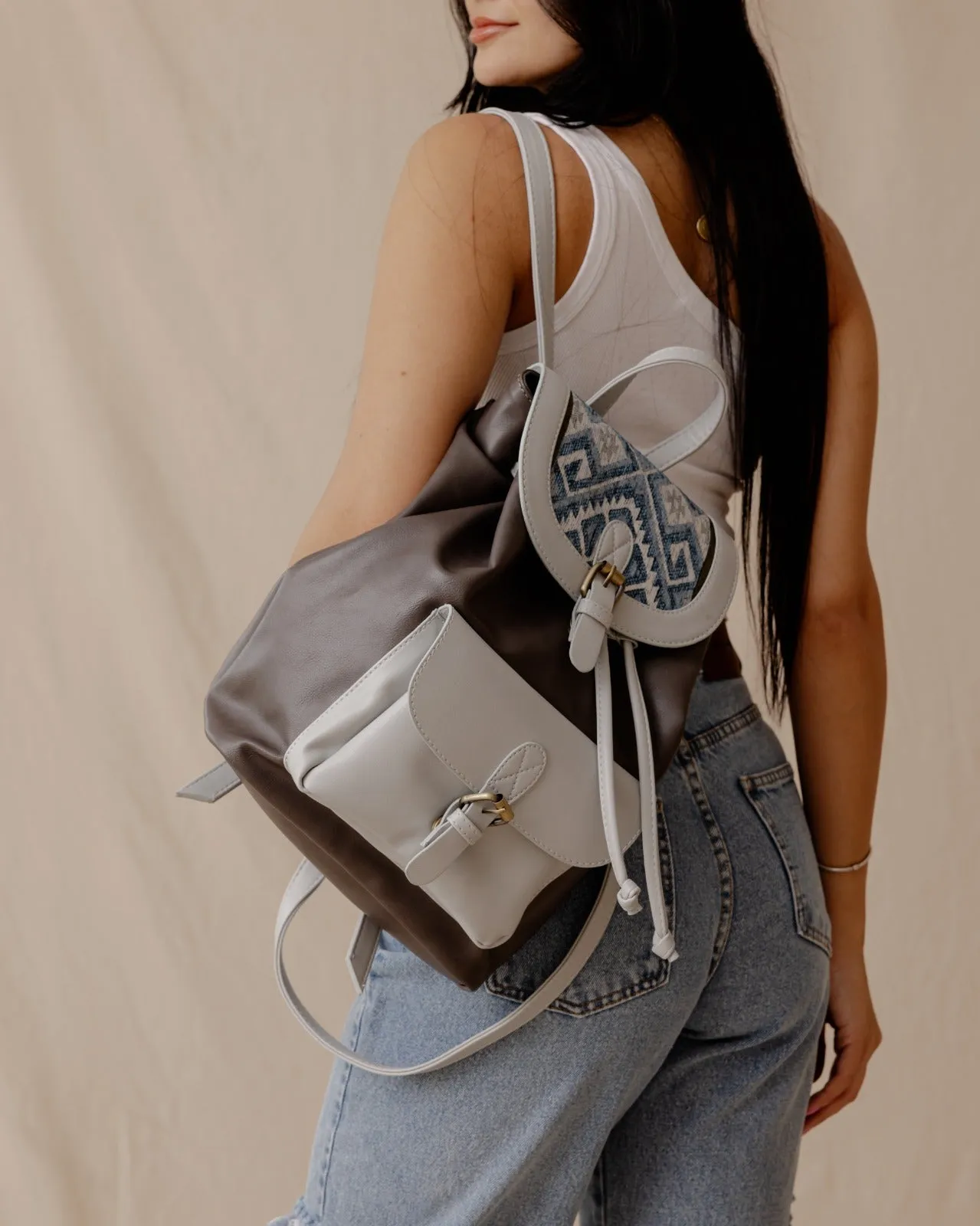 Grey X Blue Original Backpack