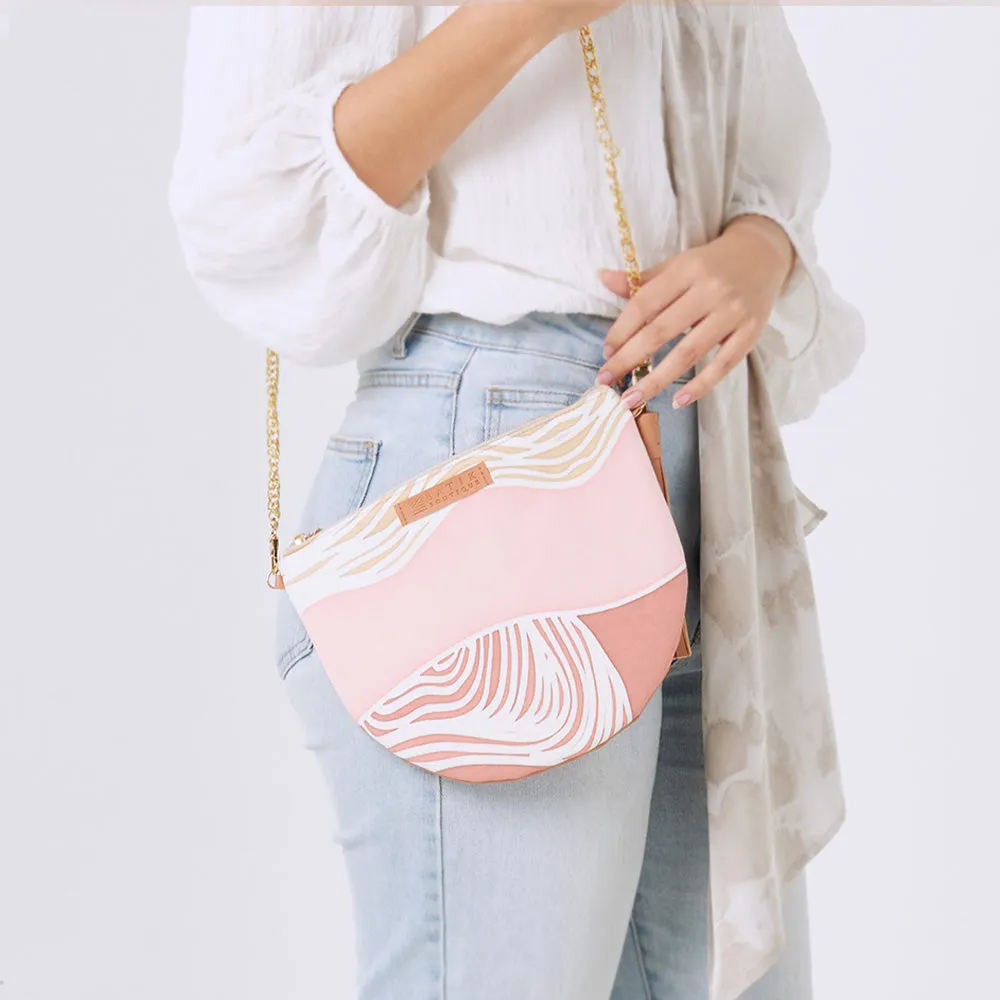 Half Moon Clutch - Dawn Bukit