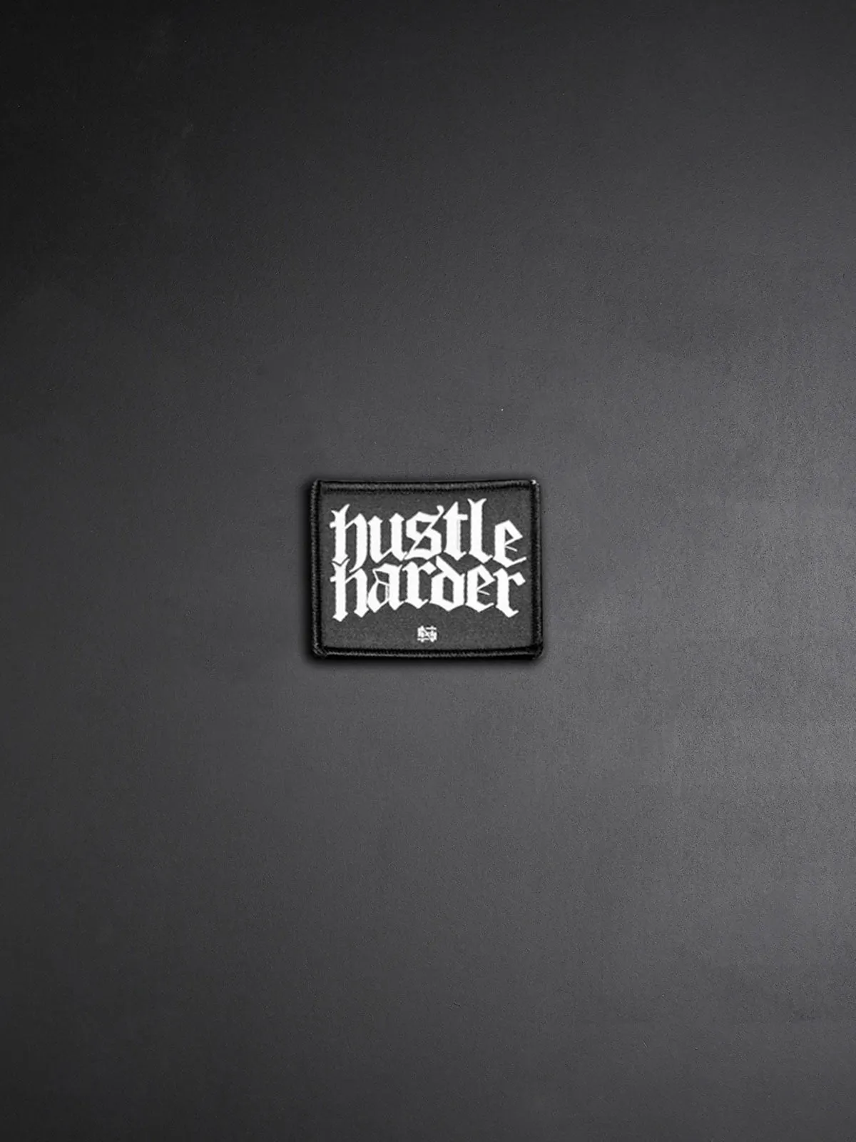 HUSTLE HARDER STACKED PATCH