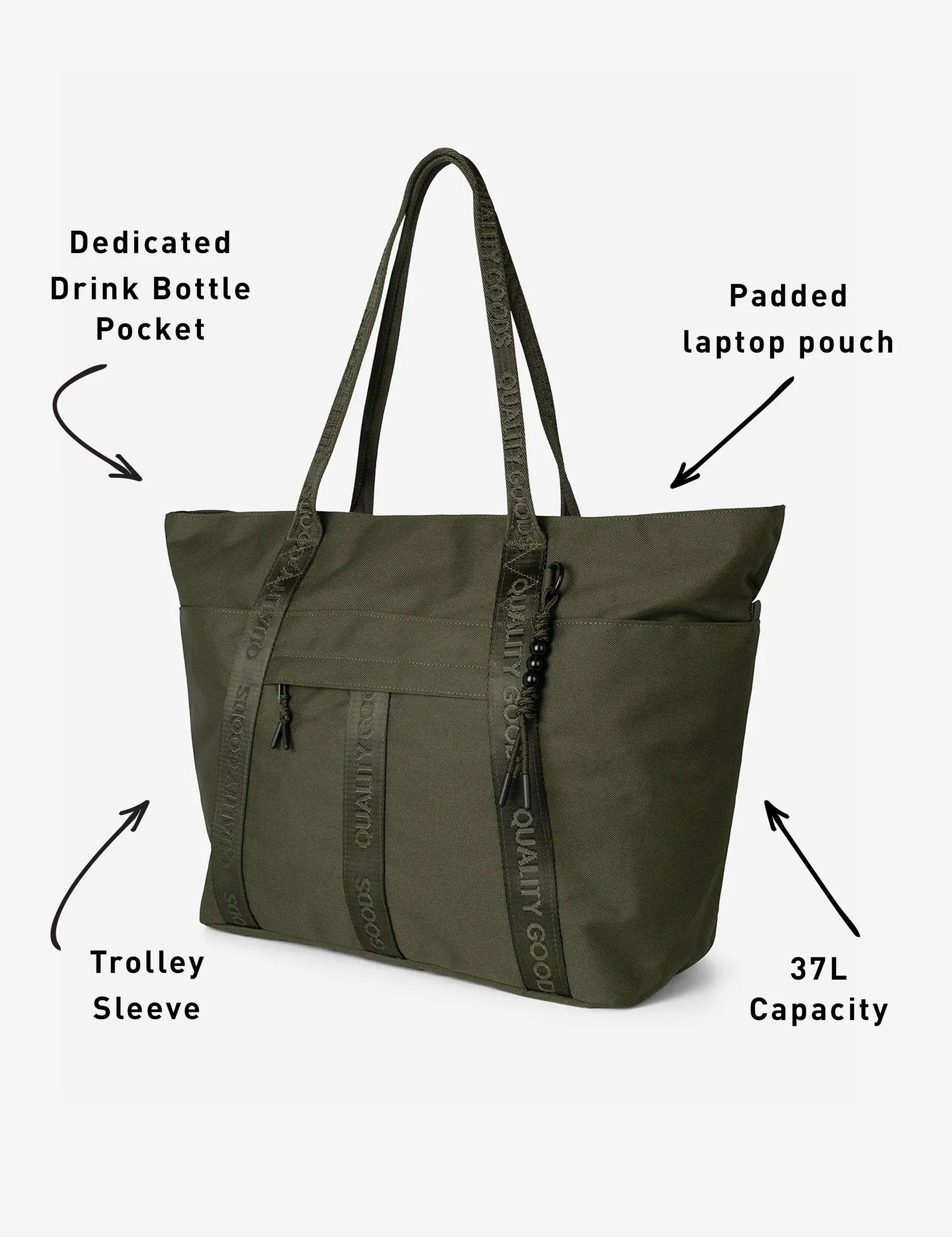 Jasper Tote Large - Army