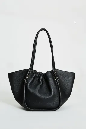 Leather Stud Tote