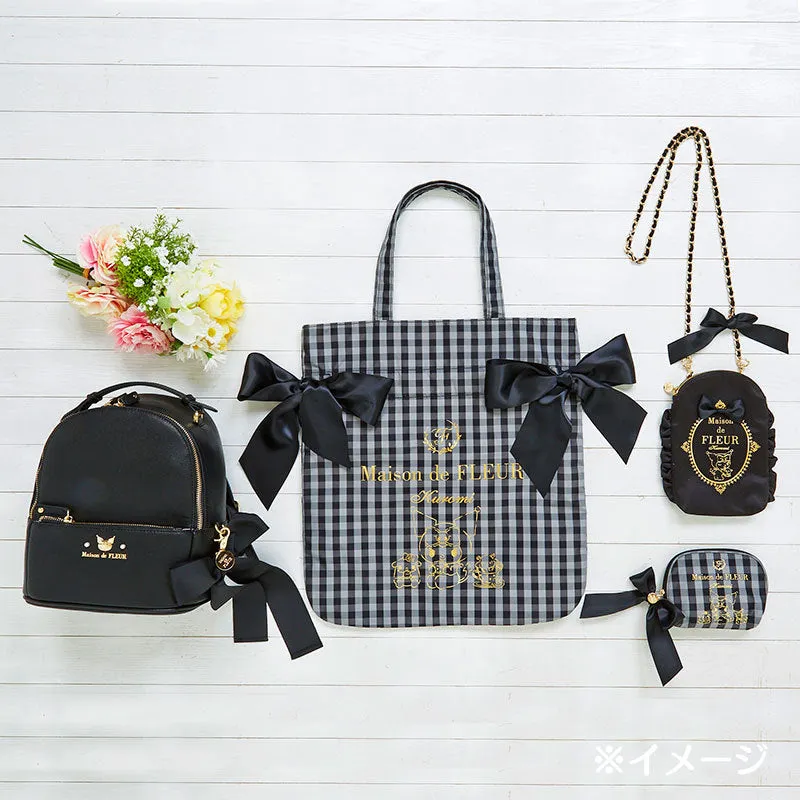 Maison De Fleur x Kuromi Large Capacity Bow Tote Bag