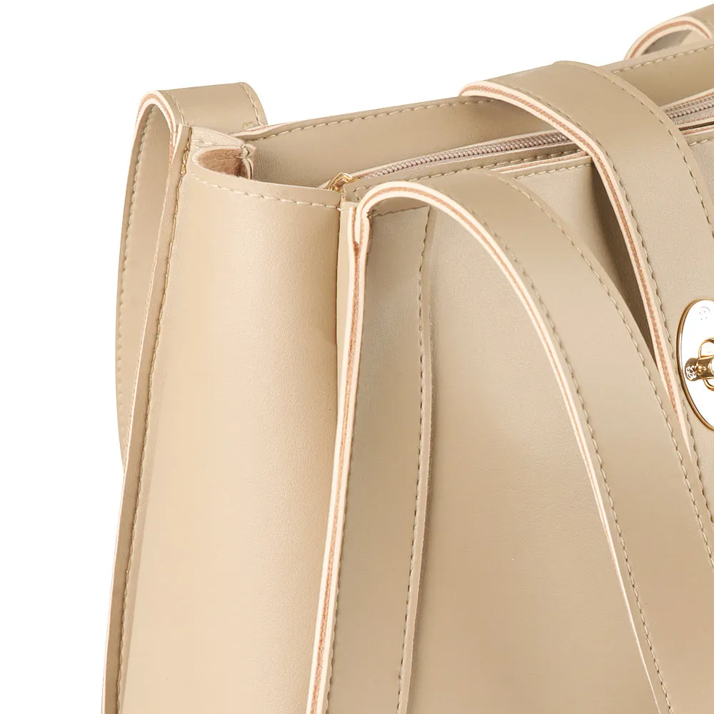 MIA BEIGE HANDBAG