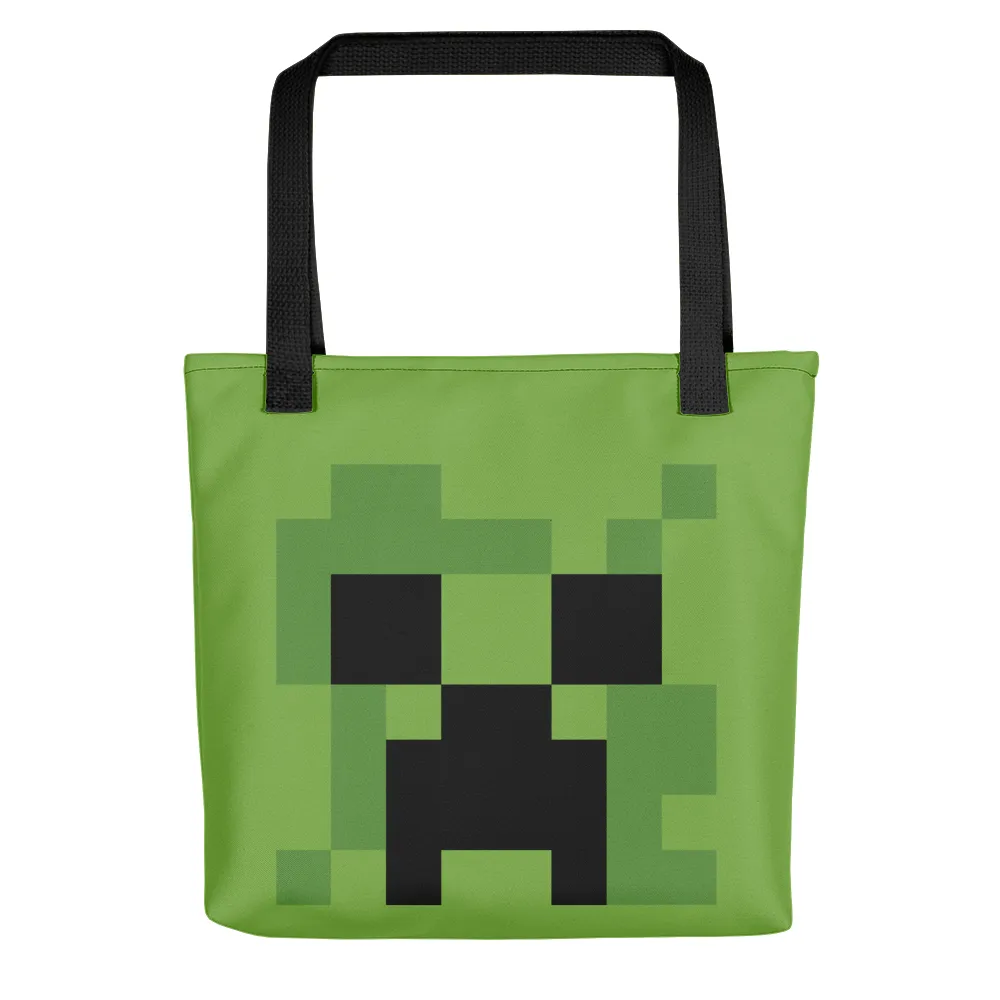 Minecraft Creeper Premium Tote Bag