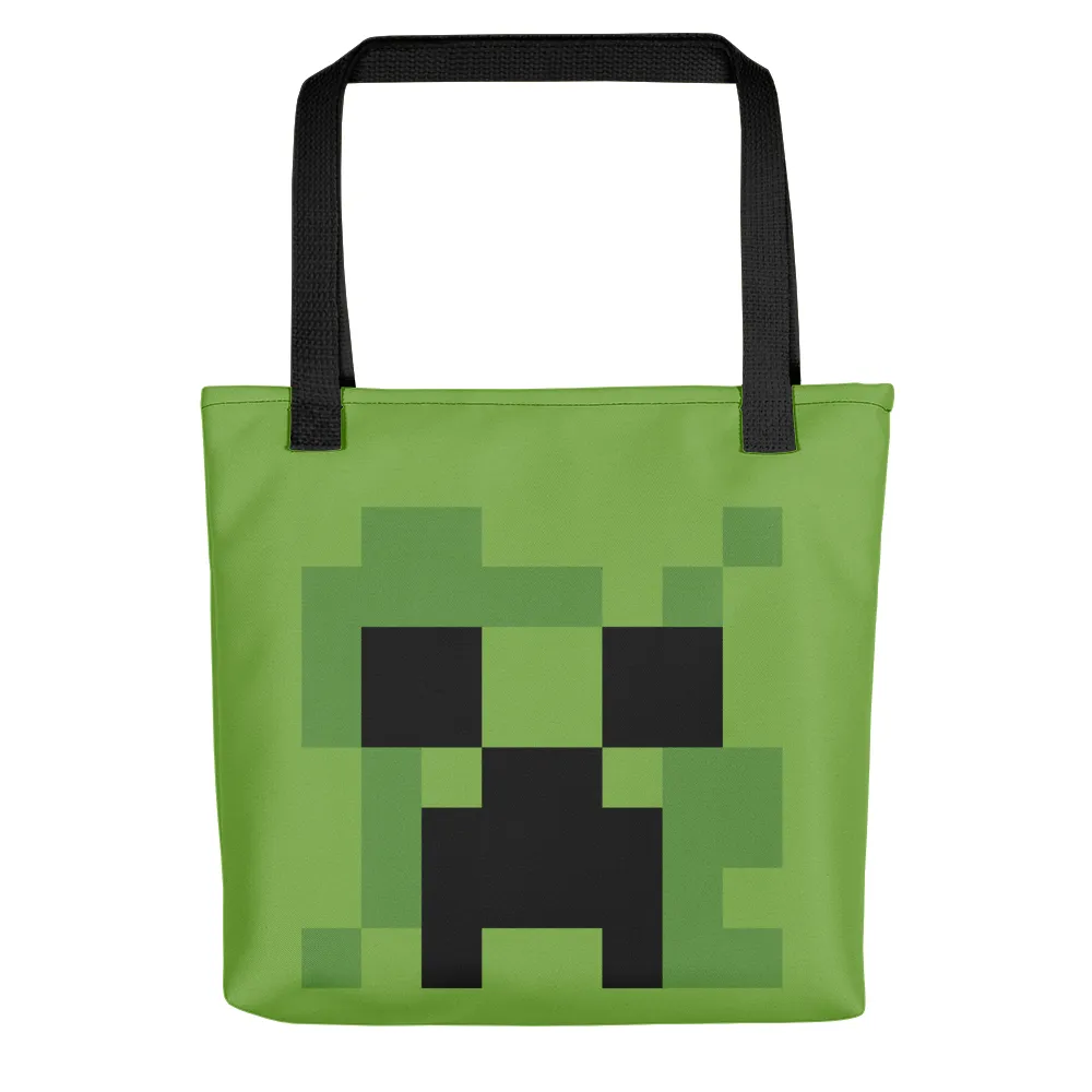 Minecraft Creeper Premium Tote Bag