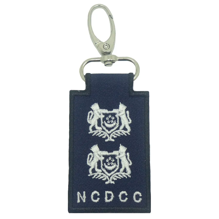 MINI NCDCC RANK KEYCHAIN - LIEUTENANT COLONEL (LTC)