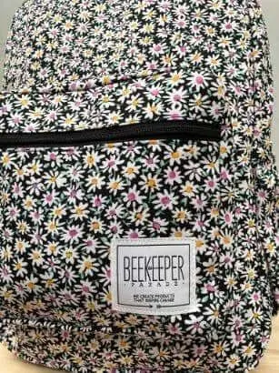 Mini Royal BeeKeeper Vegan Backpack Daisies