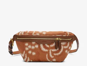 M/S Belt Bag - Palm Jacquard/Cuoio