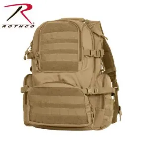 Multi-Chamber MOLLE Assault Pack - Coyote