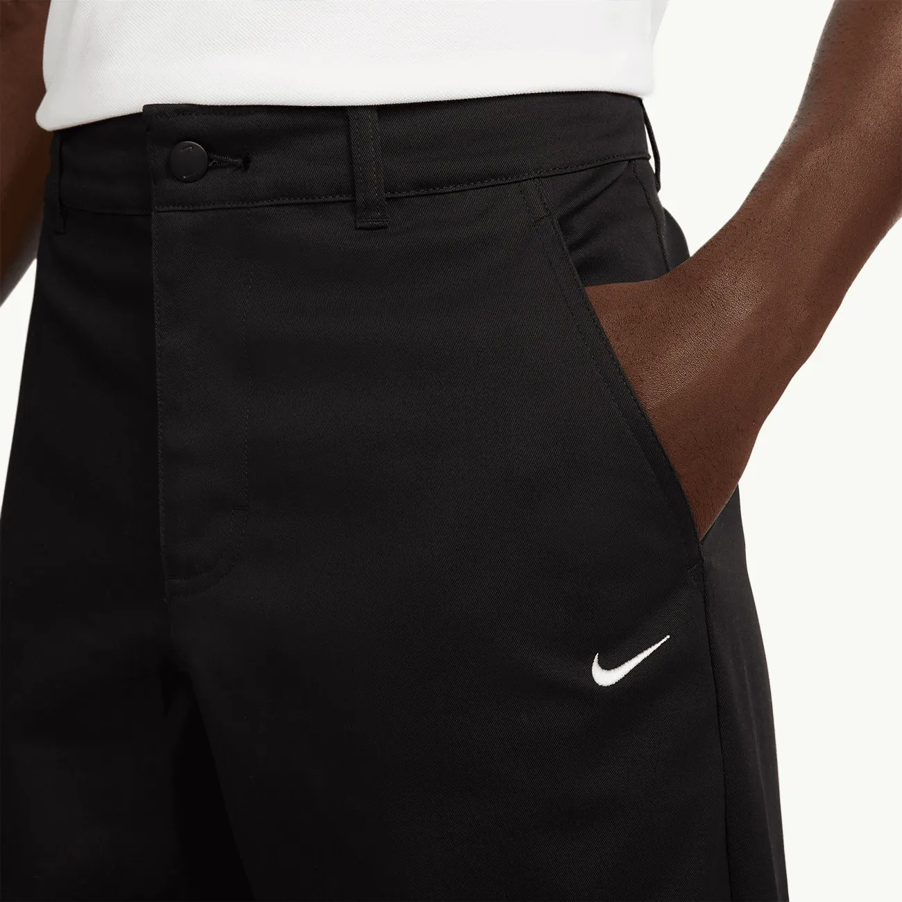 Nike Life Unlined Cotton Chino Pant - Black