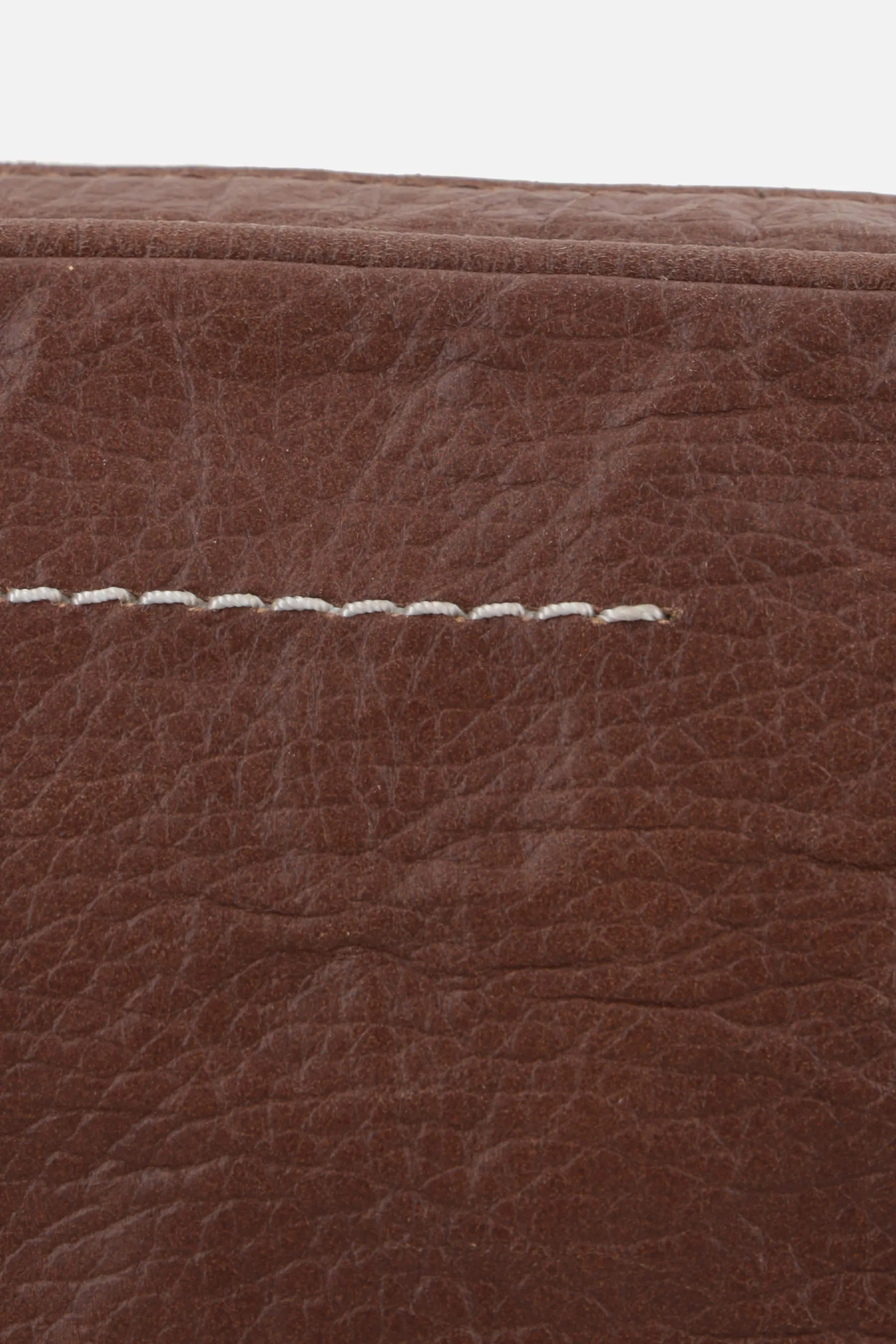 Numeric Signature vintage grainy leather clutch