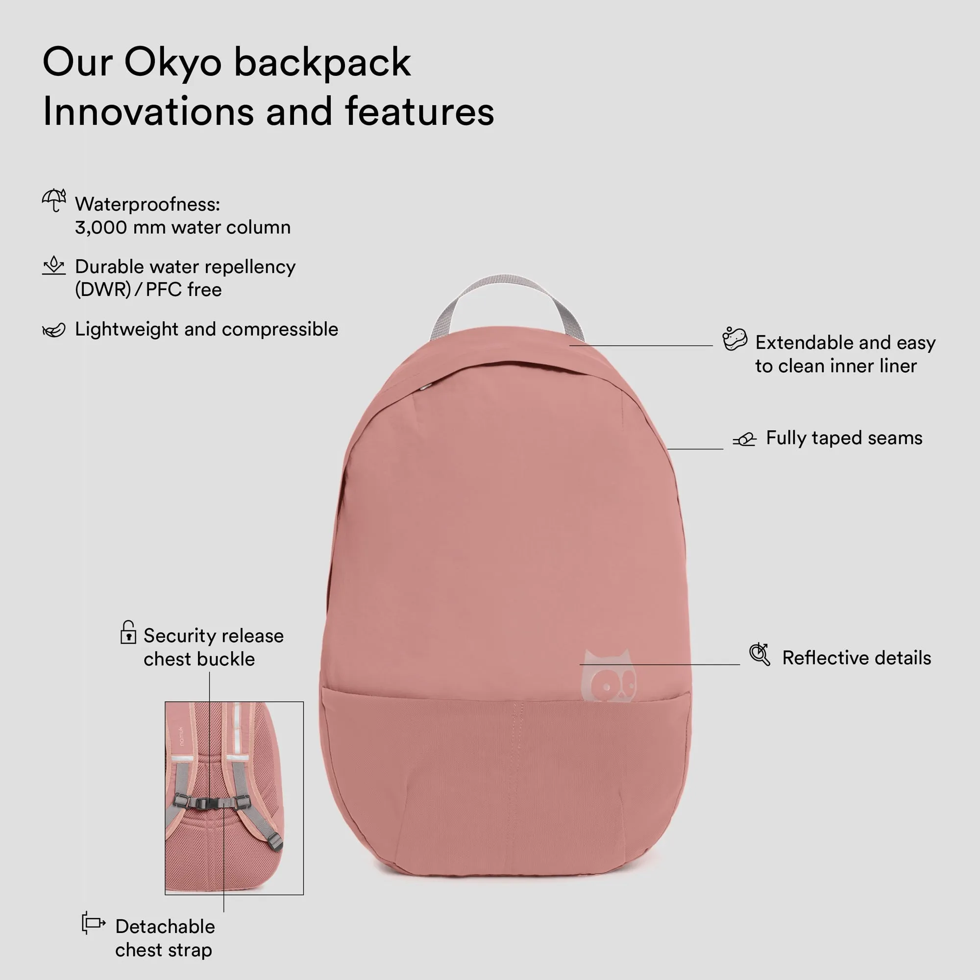 Okyo backpack 14L