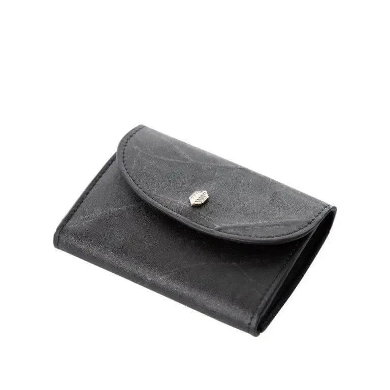 Pippa Vegan leaf coin purse in 4 colours