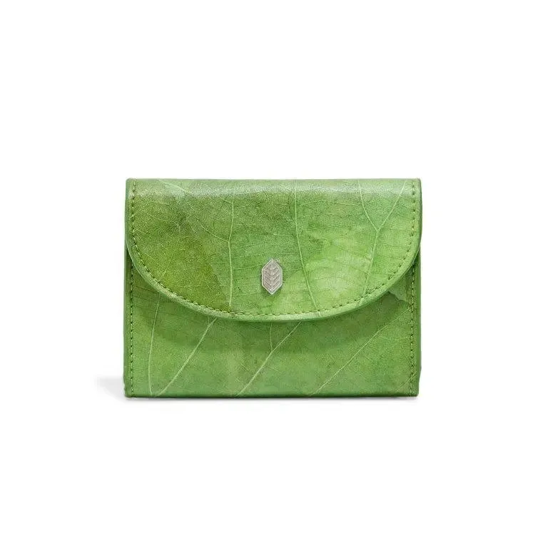 Pippa Vegan leaf coin purse in 4 colours