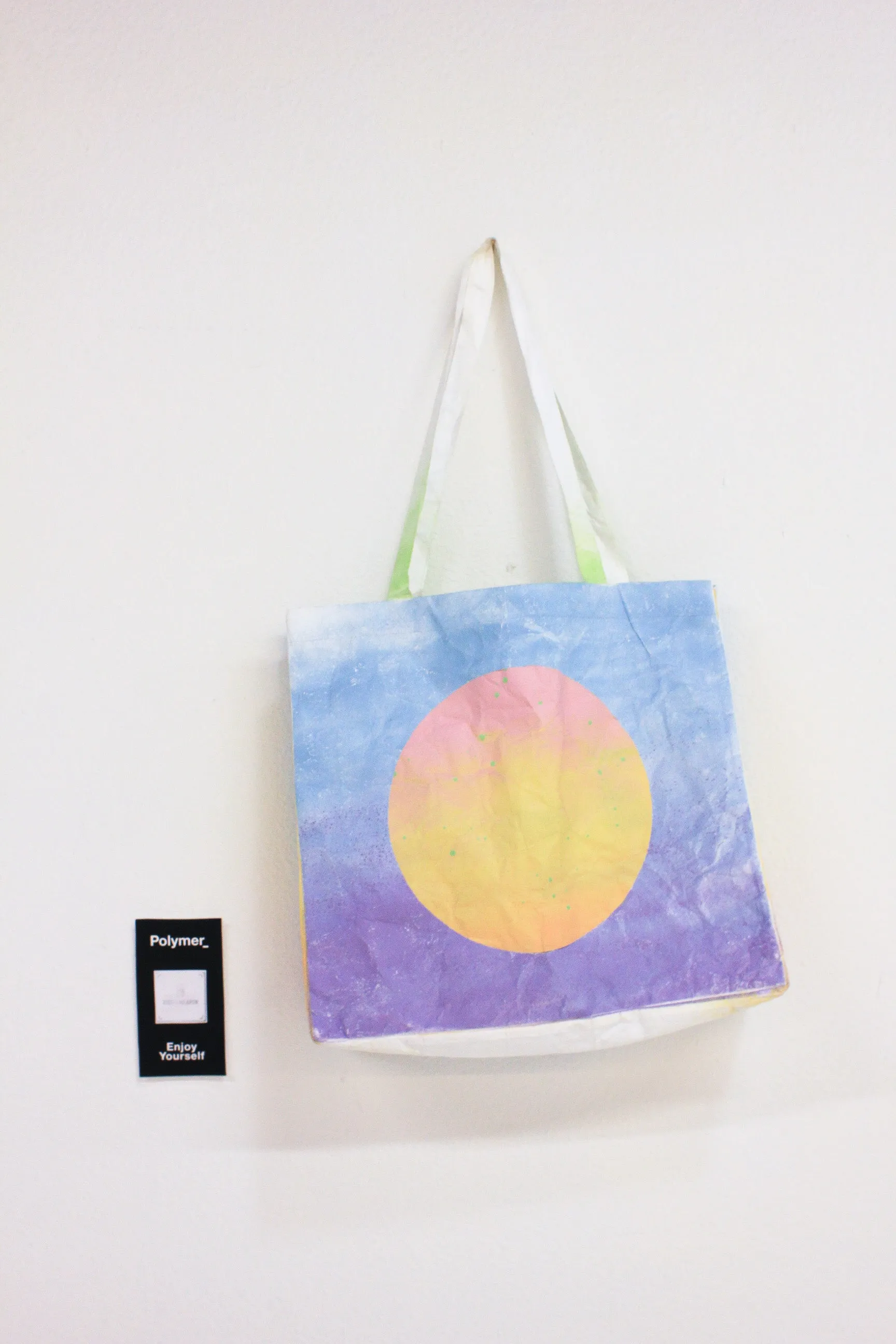 Polymer_ Enjoy Yourself Art Tote by Michael Ziobrowski